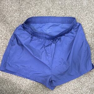 Blue Athletic Shorts from Vitality with Elastic Waistband and Quick-Dry Fabric